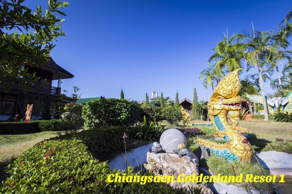 Chiangsan Goldenland Resort Chiang Saen Exterior photo